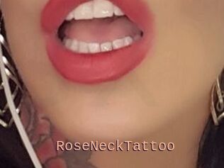 RoseNeckTattoo