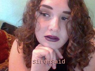 SirenSaid