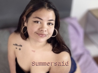 Summersaid